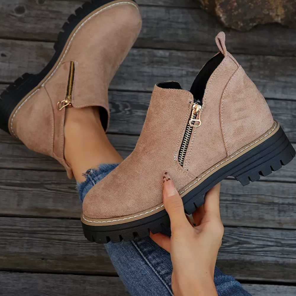 Ankle Boots with Zipper Detail, image 7