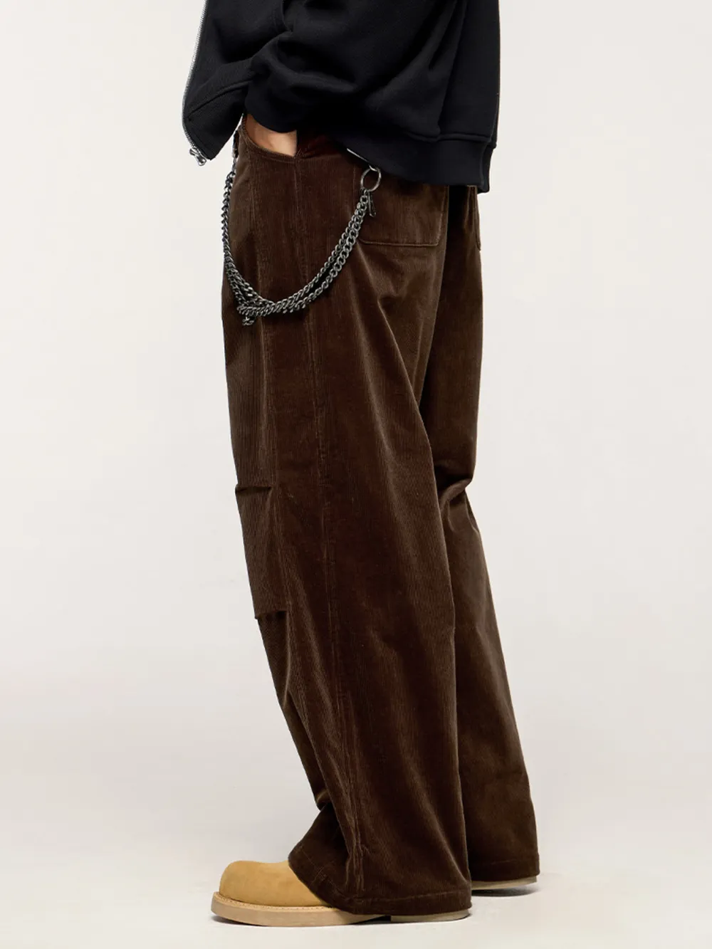 Men's Wide Leg Pants, image 3