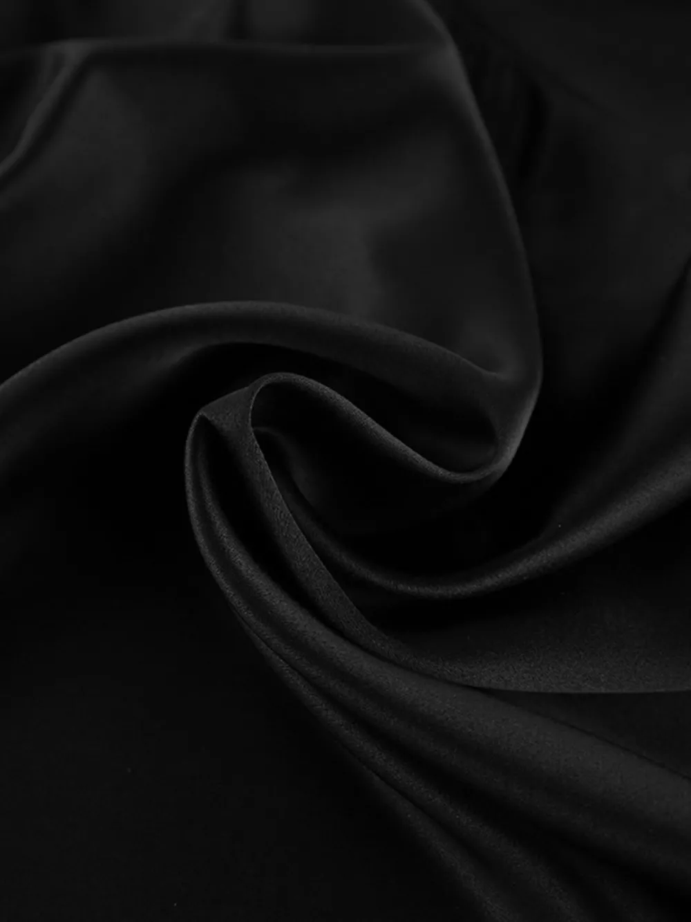 Satin Mock Neck Sleeveless Mini Dress with Lace Hem, image 13