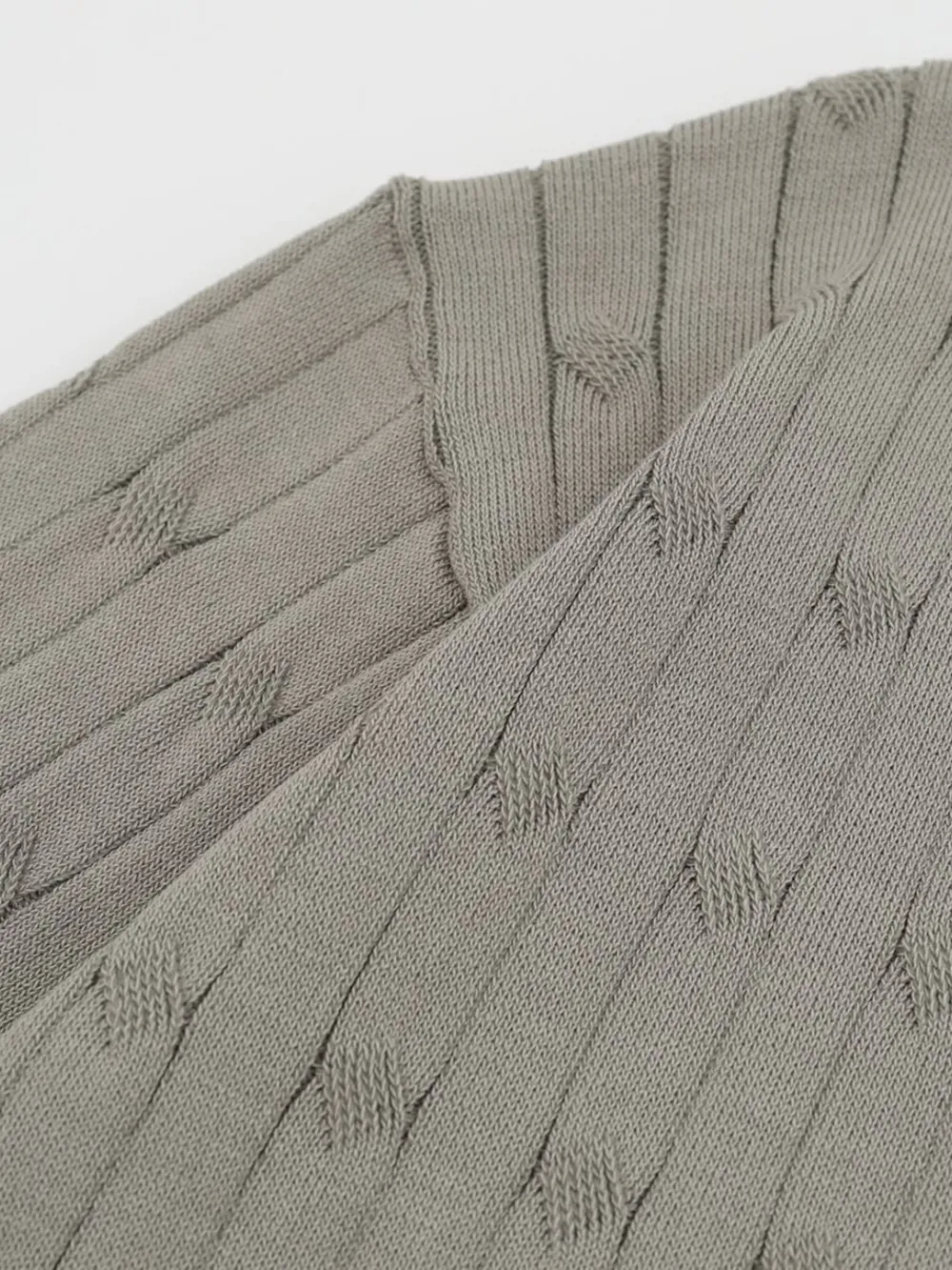 Men's Casual Knit Button Henley T-Shirt with Textured Pattern, image 8