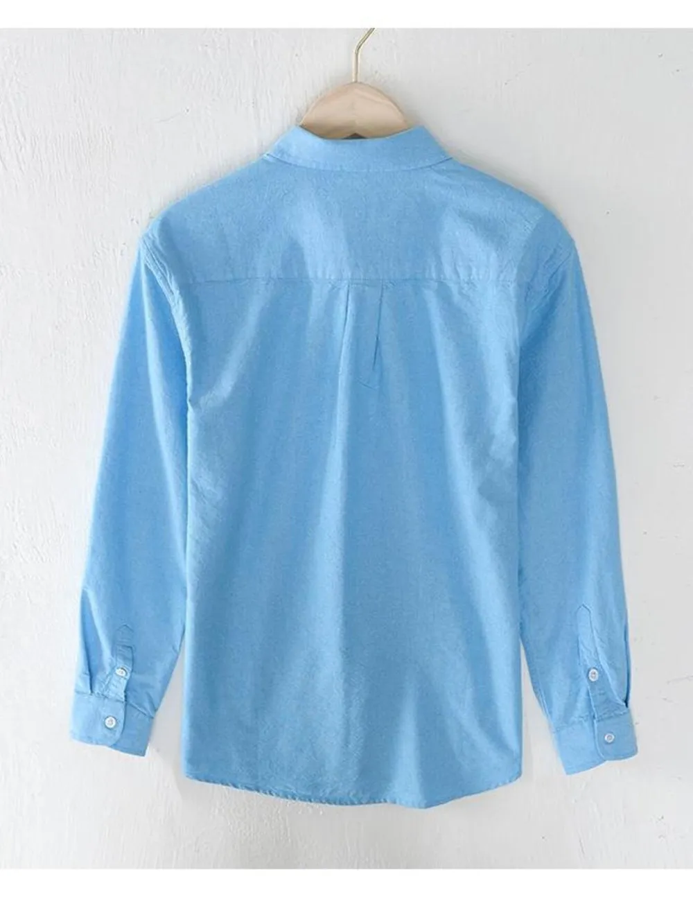 Men's Button Up Long Sleeve Shirt, image 6