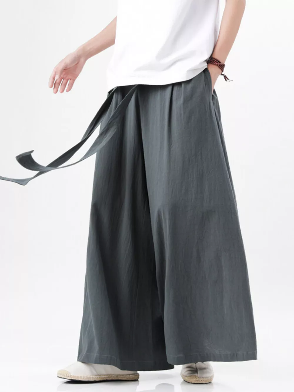 Men's Plus Size Wide Leg Pants, image 5