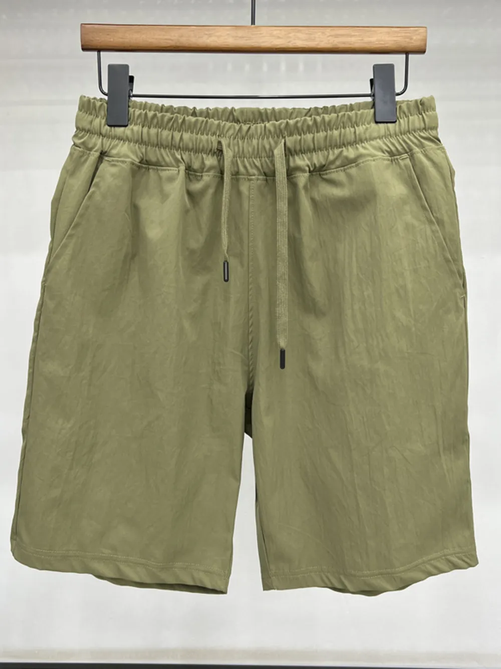 Men's Plus Size Drawstring Shorts with Pockets, image 2