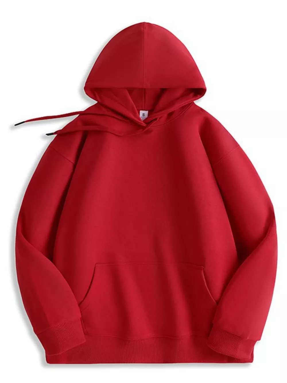 Men's Full Size Solid Color Casual Hoodie Plus Size, image 16