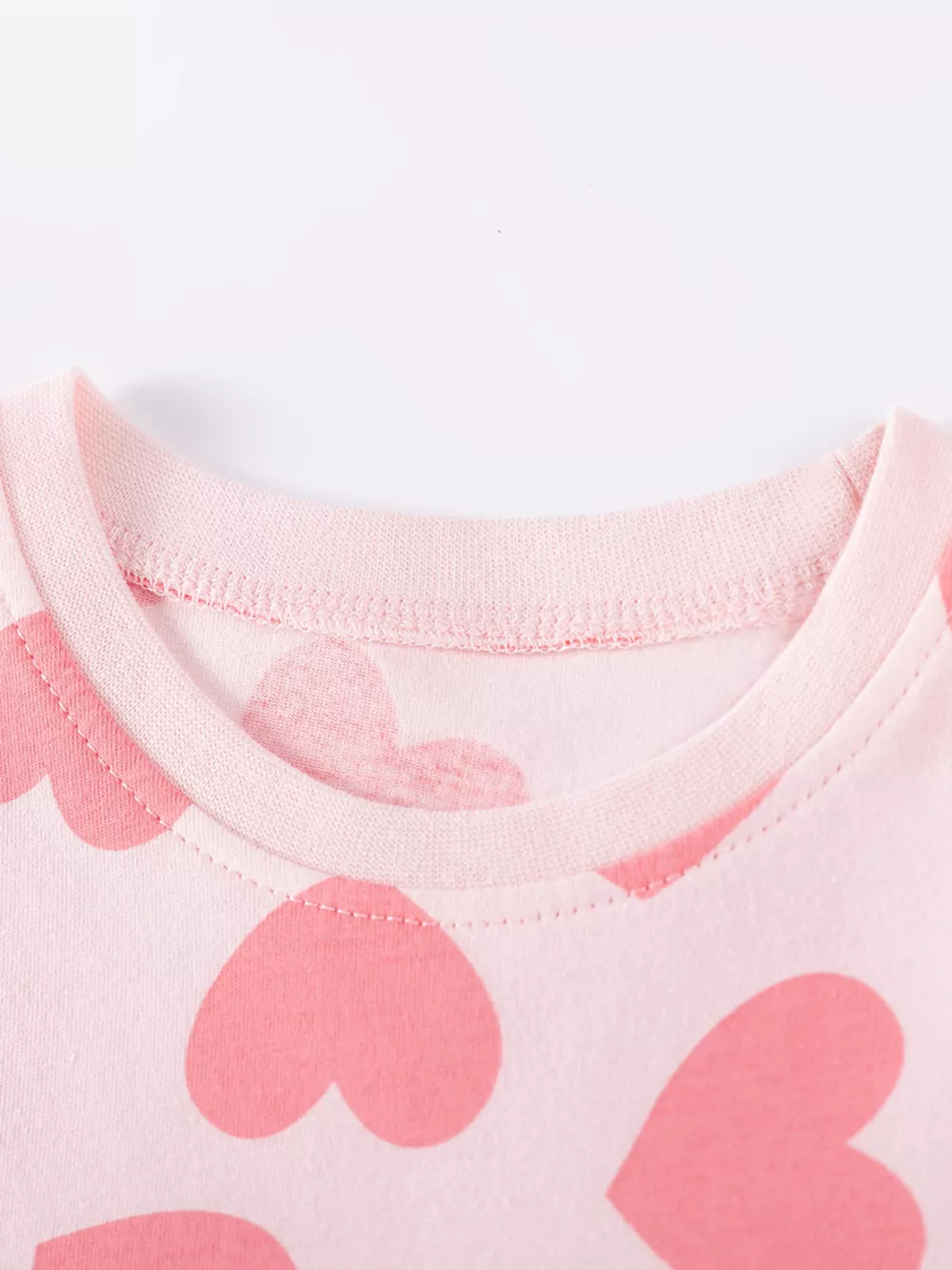 Children's Heart Print Casual Dress, image 2