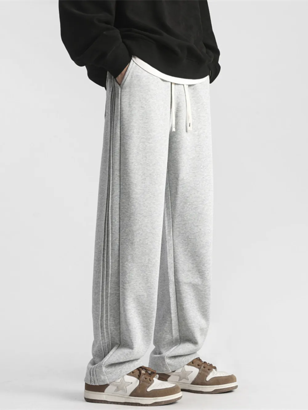 Men's Full Size Casual Loose-Fit Sweatpants Plus Size, image 8