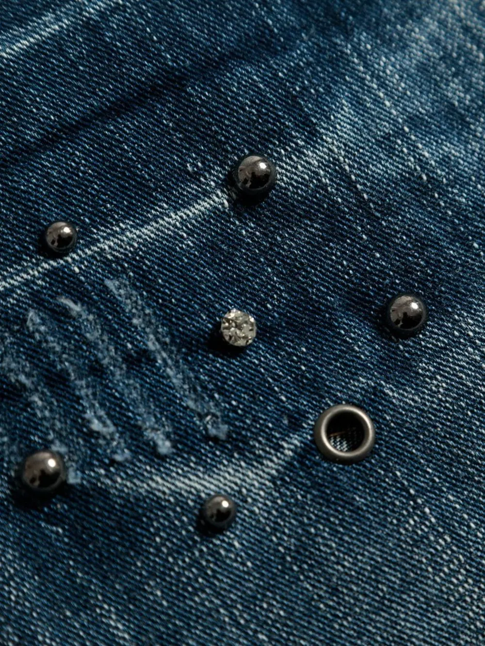 Men's Washed Wide Leg Jeans, image 12