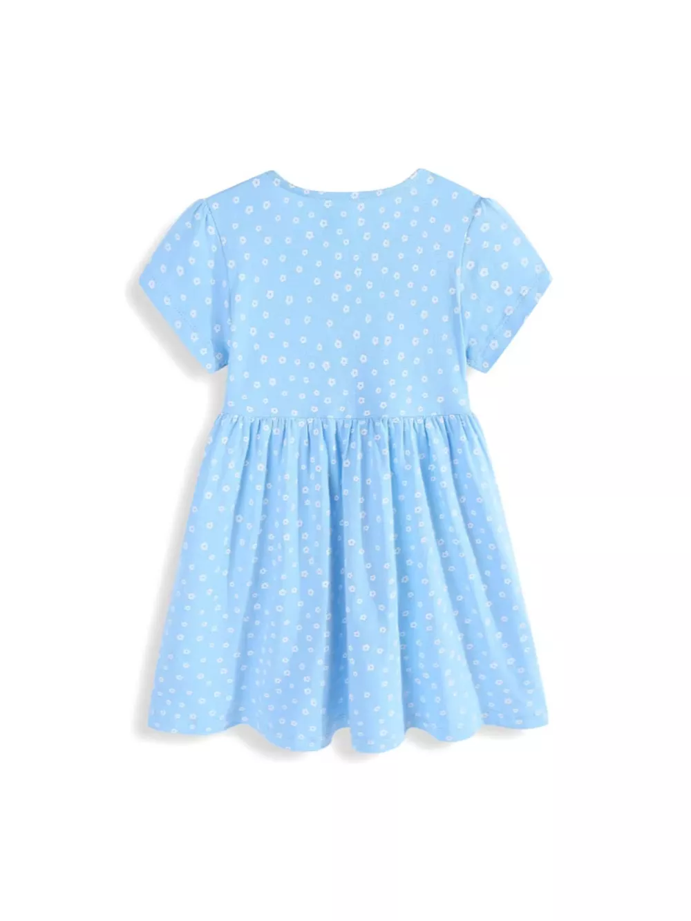 Children's Embroidered Floral Short Sleeve Dress, image 5