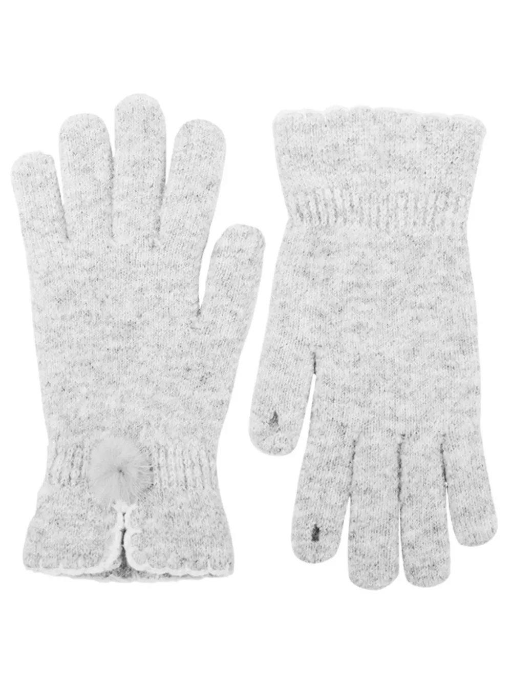 Pom-Pom Detail Gloves, image 6