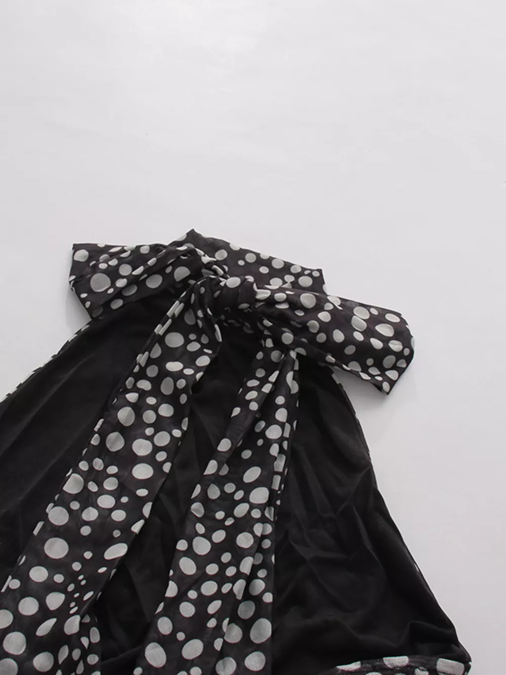 Halter Neck Polka Dot Maxi Dress, image 8