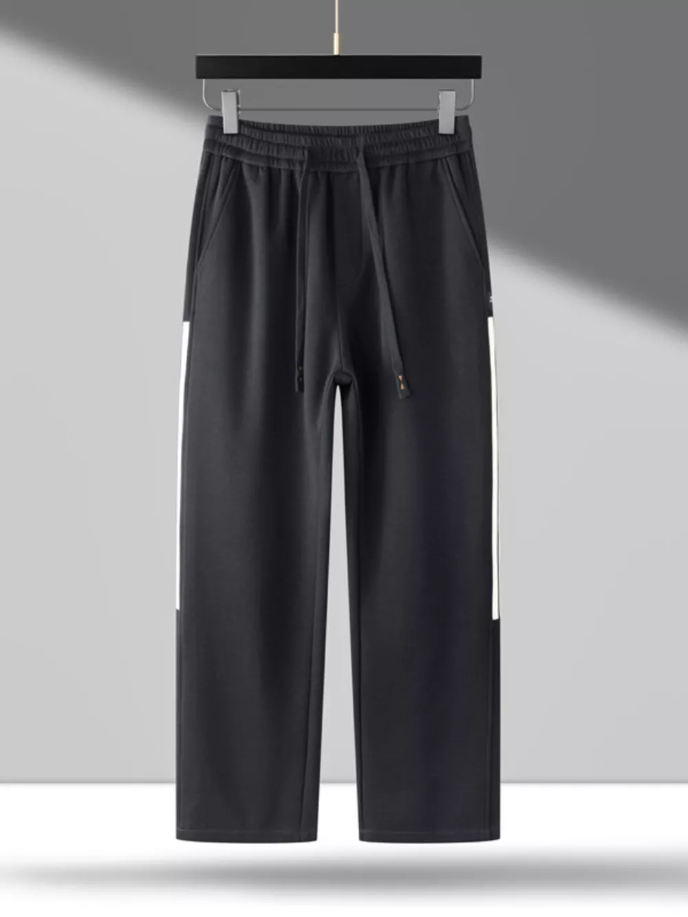 Men's Casual Striped Wide Leg Pants, image 4