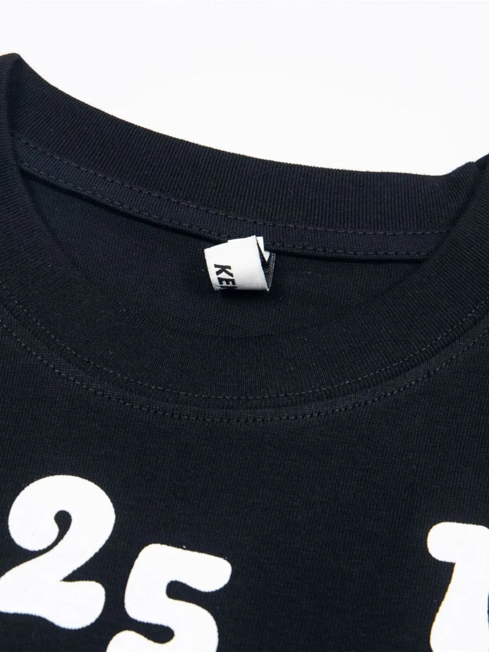 Men's Number Print Short Sleeve Oversized T-Shirt, image 8