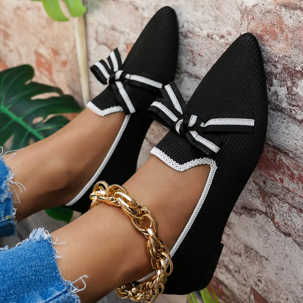 Point Toe Flats Slip-Ons, image 6