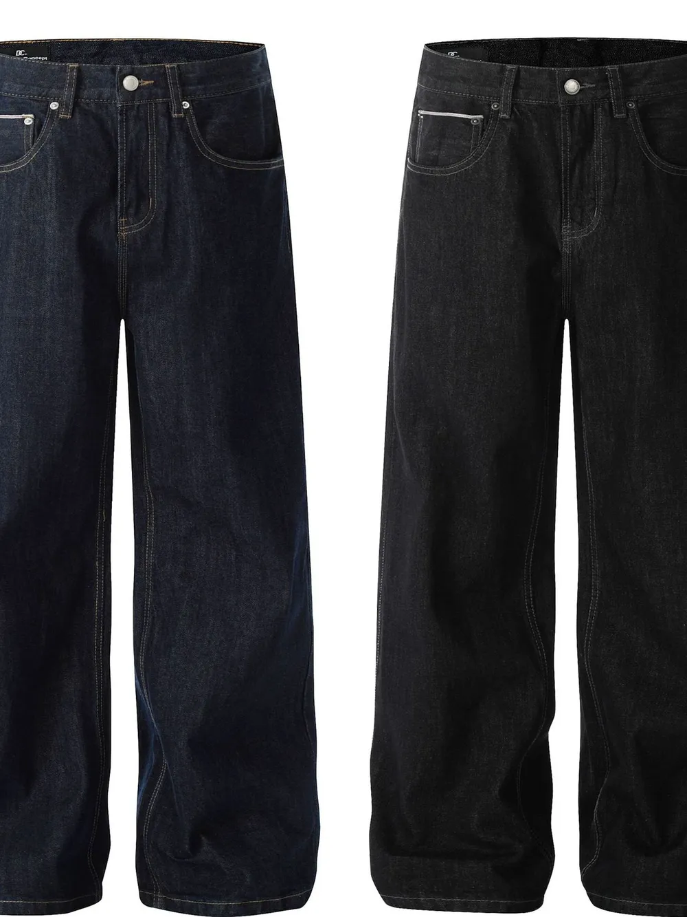 Men's Wide Leg Jeans, image 6