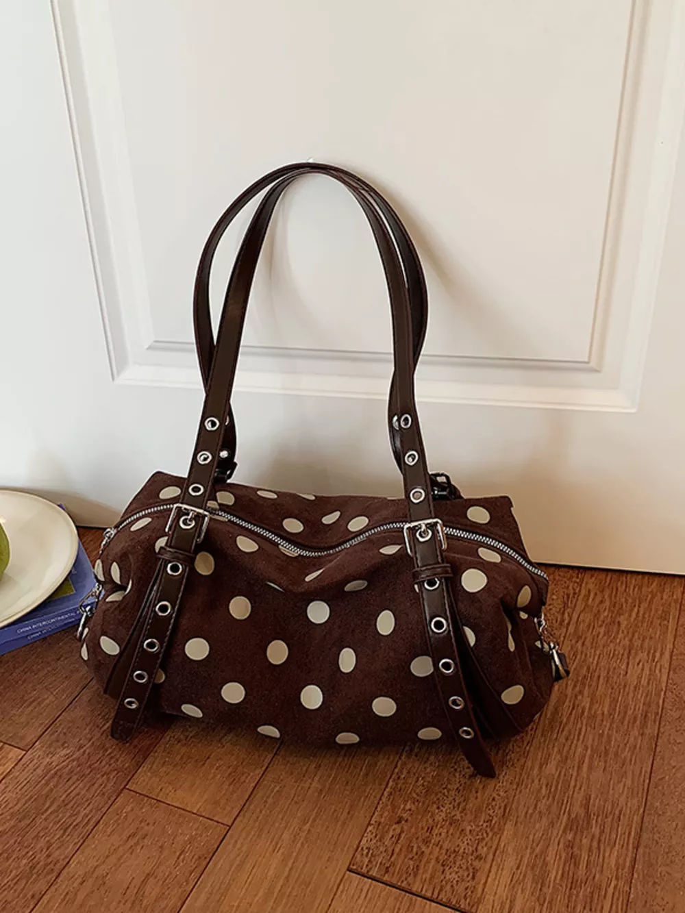 Polka Dot Shoulder Bag, image 7