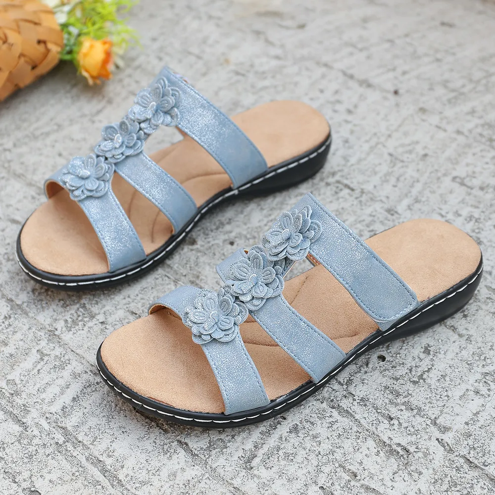Flower Open Toe Sandals, image 5
