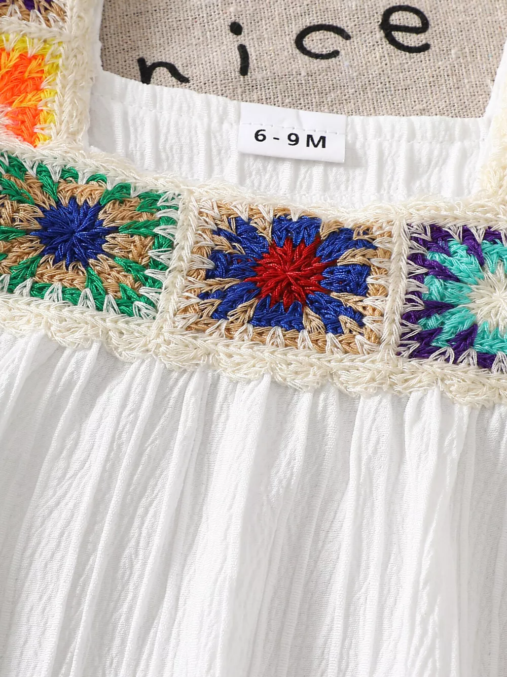 Children's Crochet Trimmed Top and Pants Set, image 4