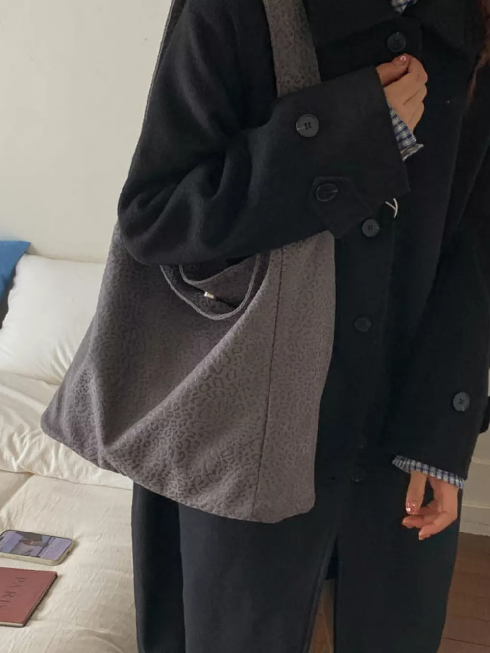 Leopard Print Tote Bag, image 18