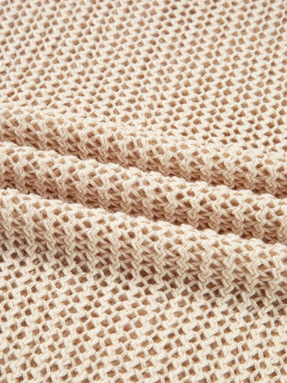 Lightweight Openwork Knit Cover Up, image 16