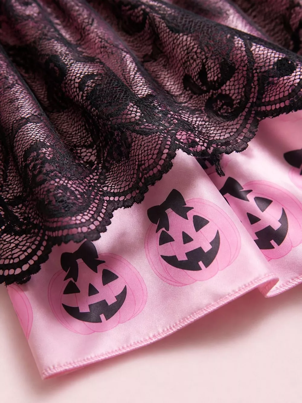 Children's Halloween Lolita Style Pumpkin Print Dress, image 9