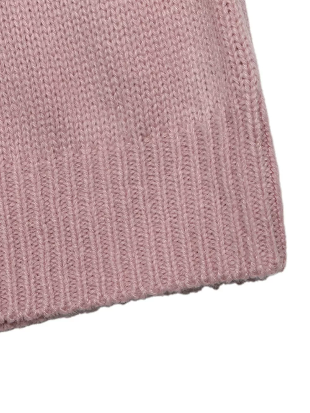 V-Neck Openwork Long Sleeve Sweater, image 9