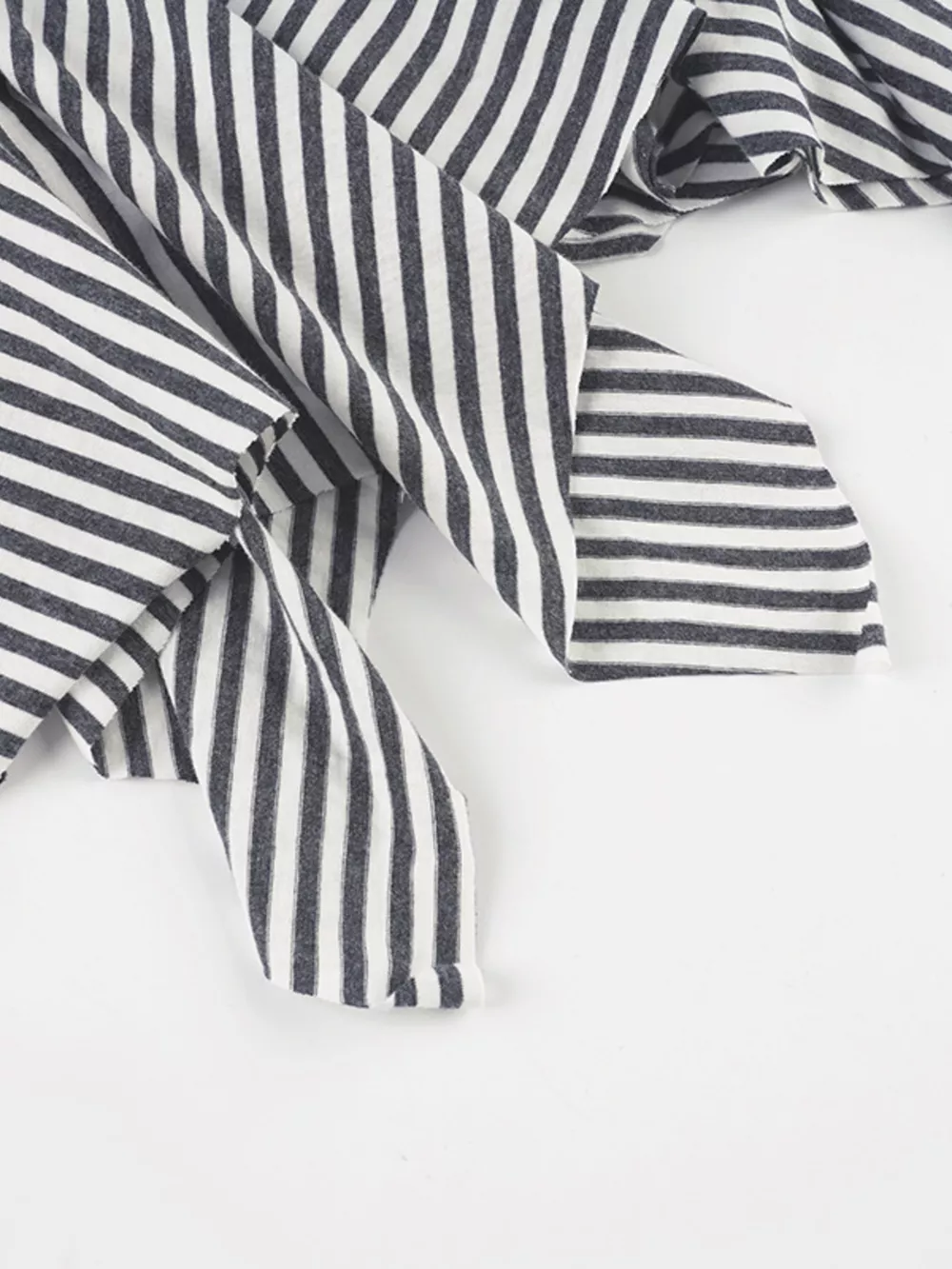 Striped Asymmetrical Hem Mini Skirt, image 10