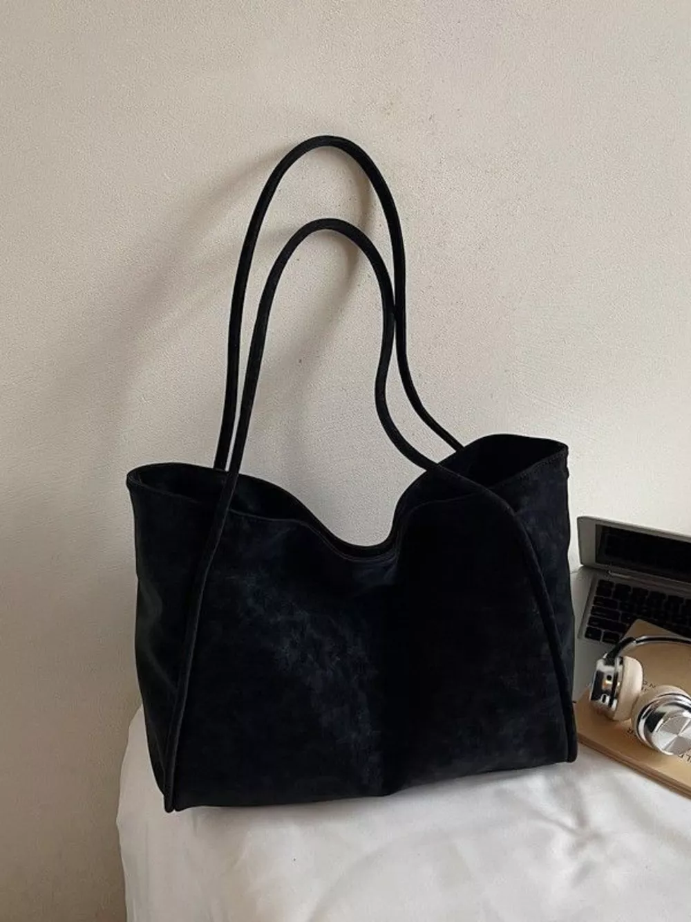 Solid Color Shoulder Bag, image 2