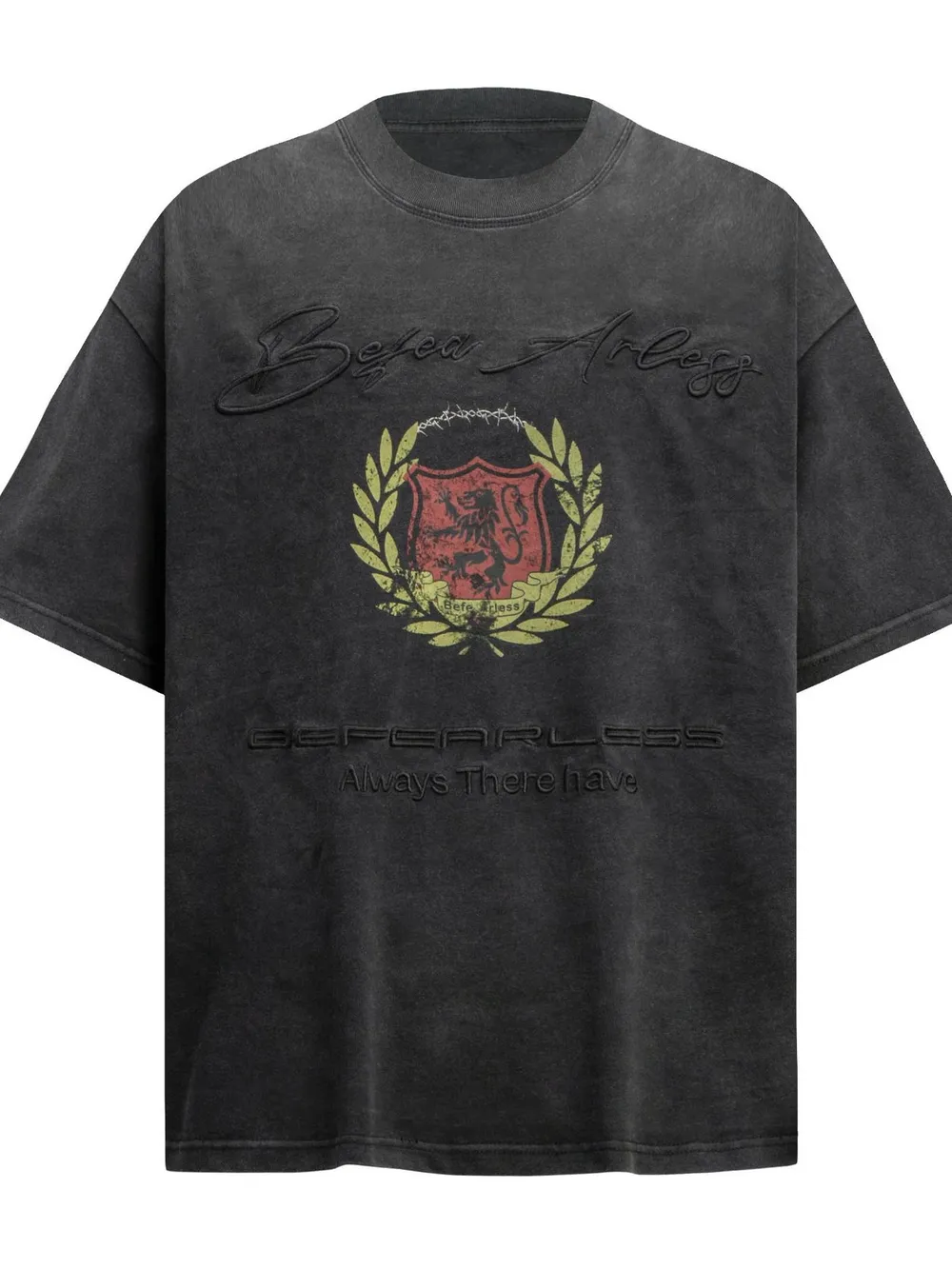 Men's Graphic Round Neck Short Sleeve T-Shirt
