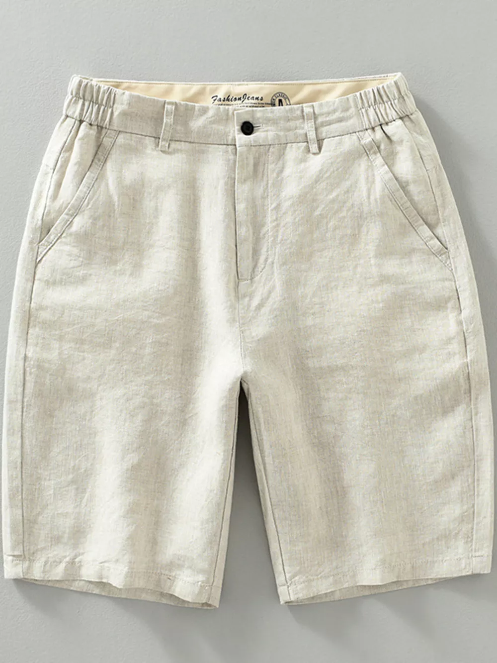 Men's Plus Size Casual Pocketed Shorts