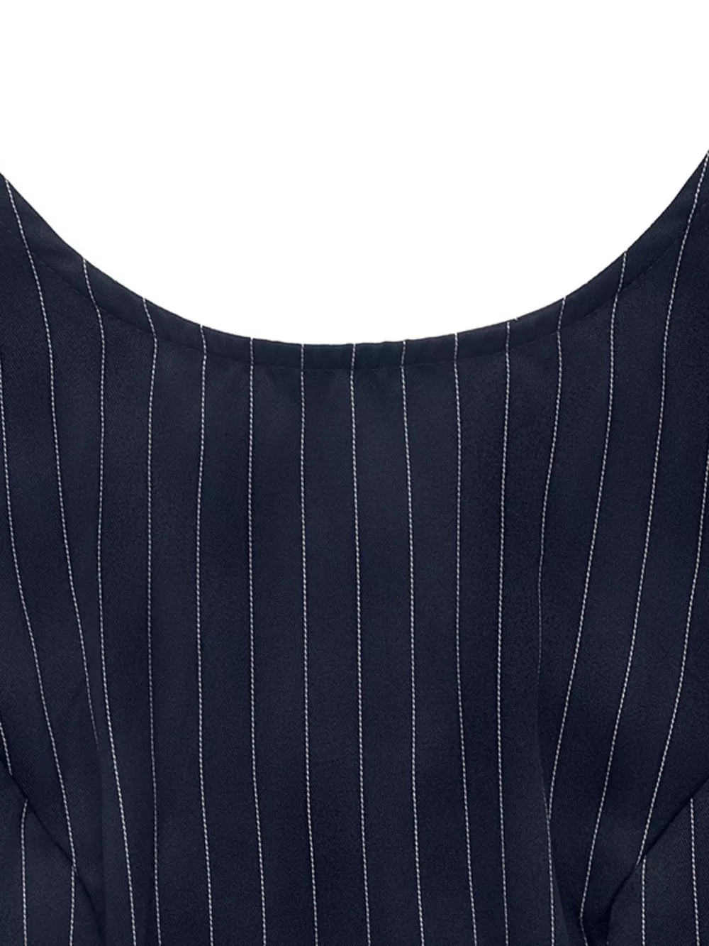 Striped Sleeveless Tie Waist Dress, image 8