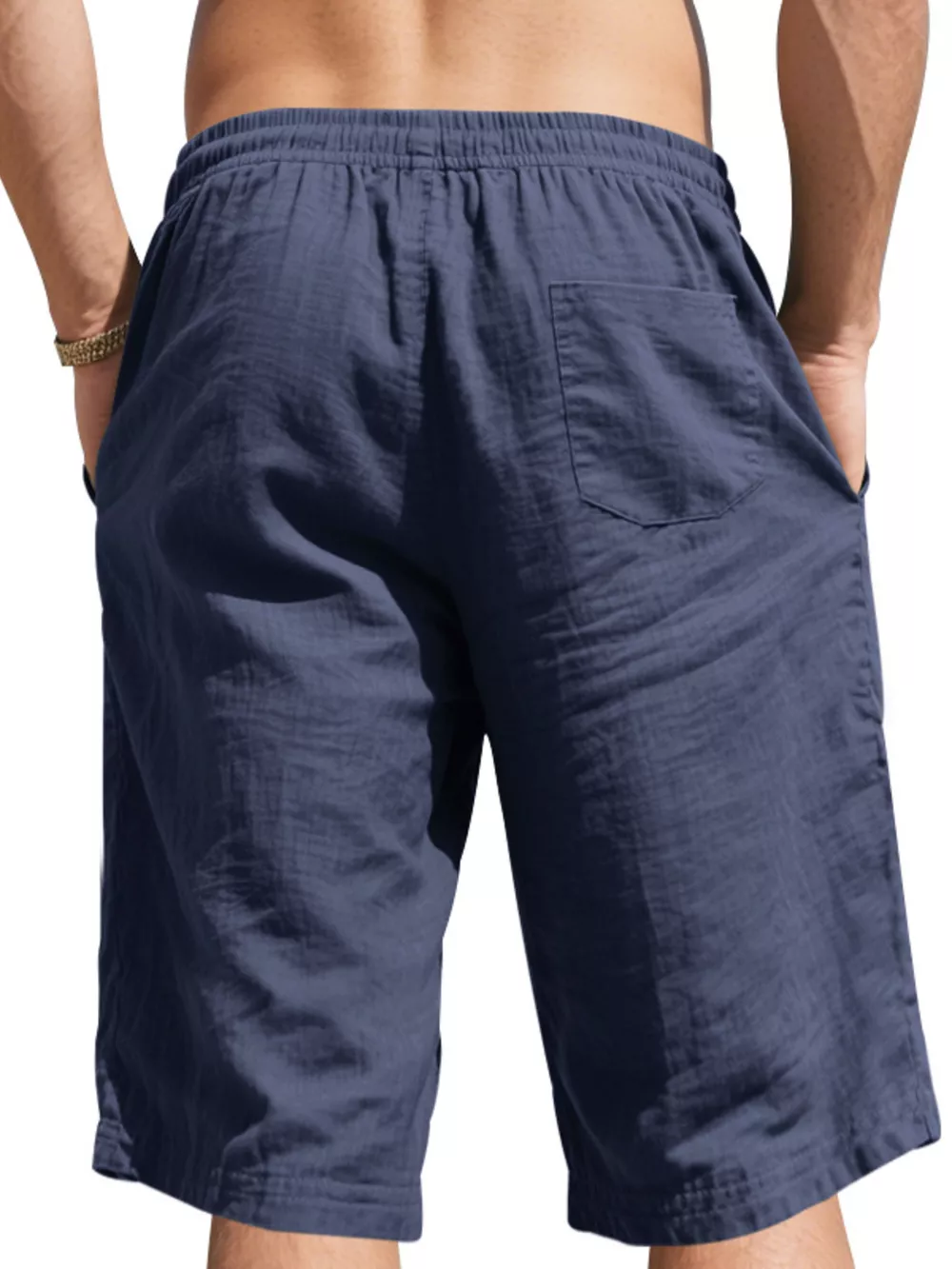 Men's Full Size Casual Drawstring Shorts Plus Size, image 10