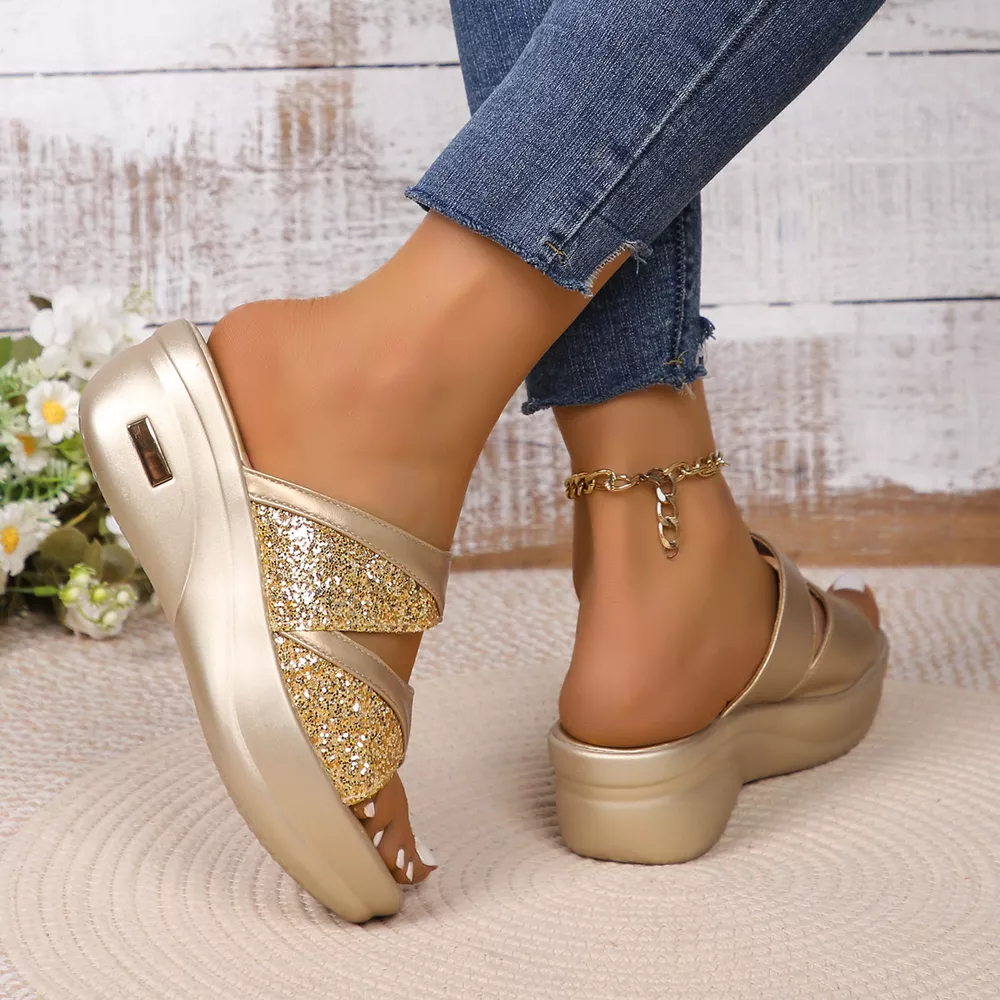 Open Toe Platform Wedge Sandals, image 11