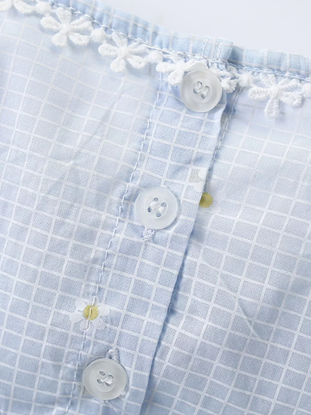 Children's Gingham Cap Sleeve Dress, image 3