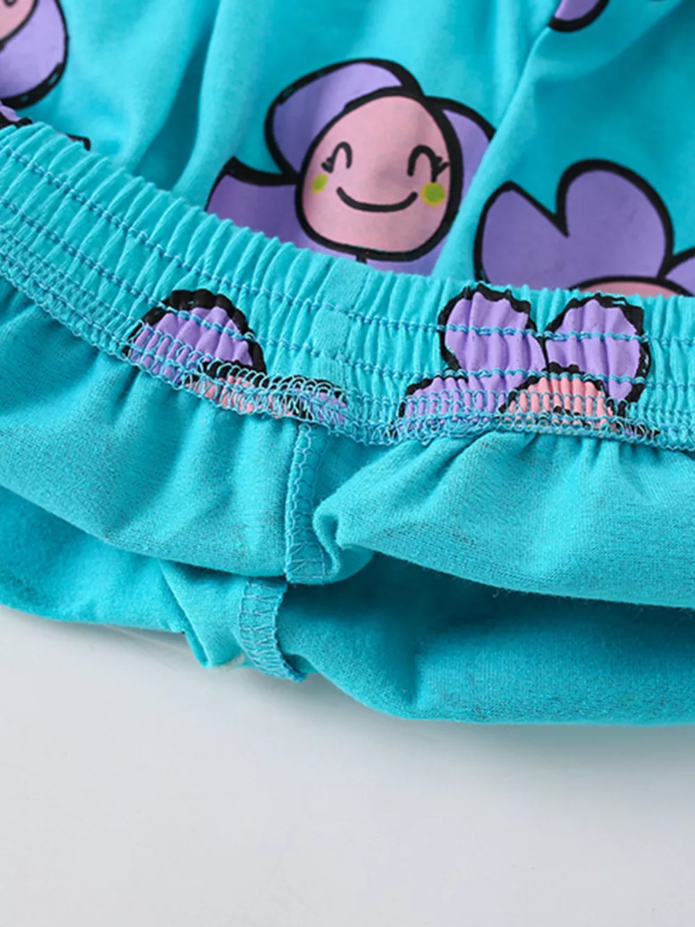 Children's Round Neck Top and Shorts Set, image 3