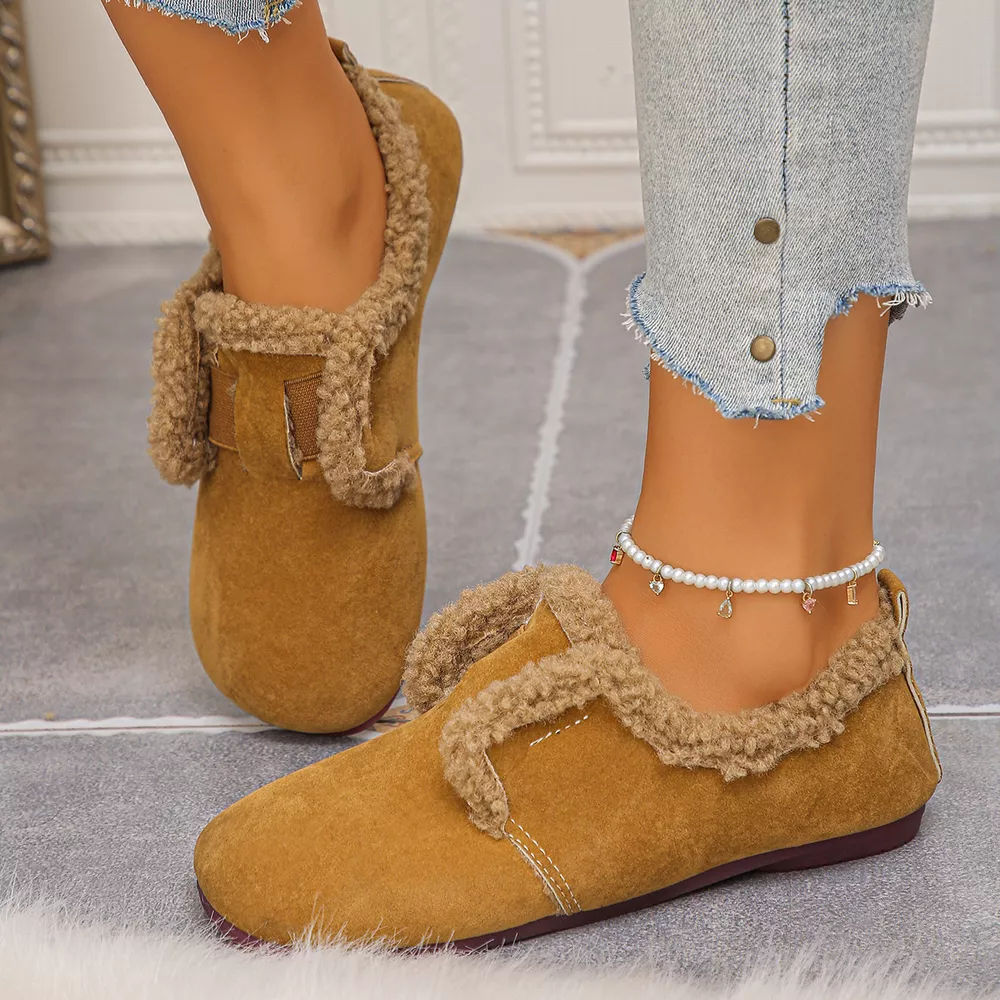 Faux Fur Lined Slip-Ons, image 3