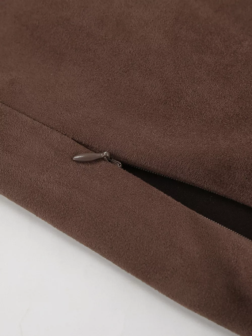 Suede Midi Skirt, image 12