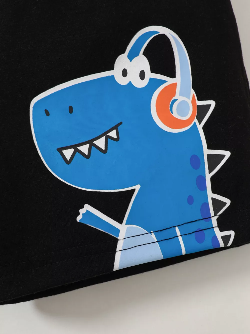 Children's Dinosaur Graphic Tee and Shorts Set, image 5