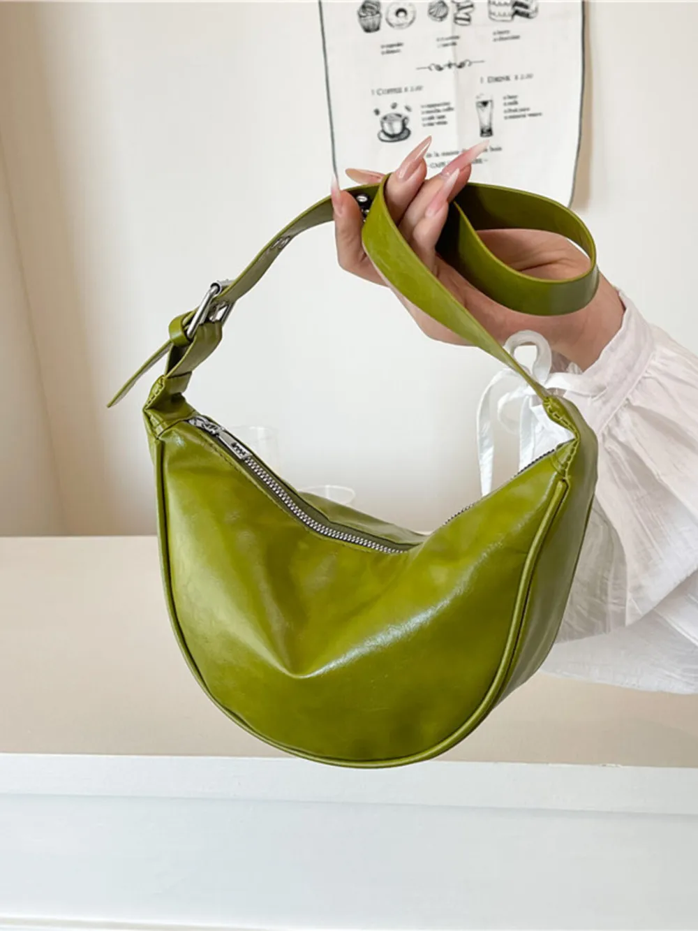 Adjustable Strap Shoulder Bag, image 10