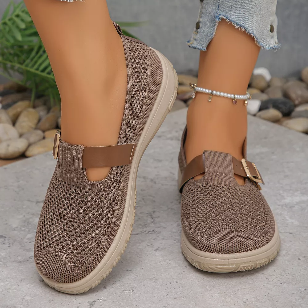 Round Toe Platform Slip-Ons, image 6