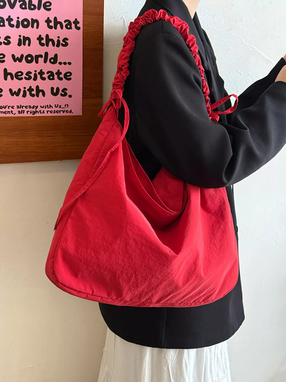 Ruched Handle Crossbody Bag, image 5