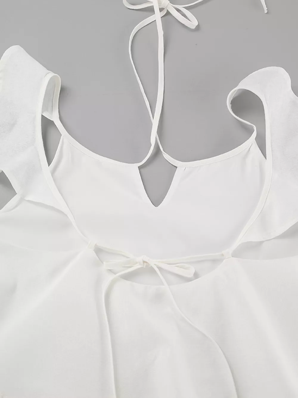 Layered Ruffled Cami and Pants Set, image 8