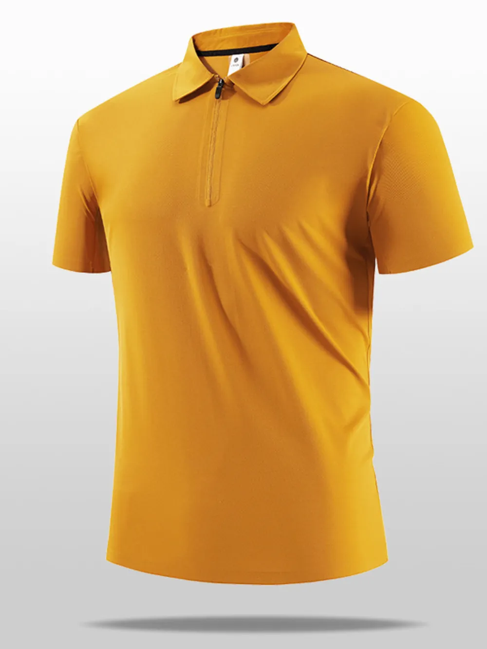Men's Plus Size Collared Neck Short Sleeve Polo, image 5