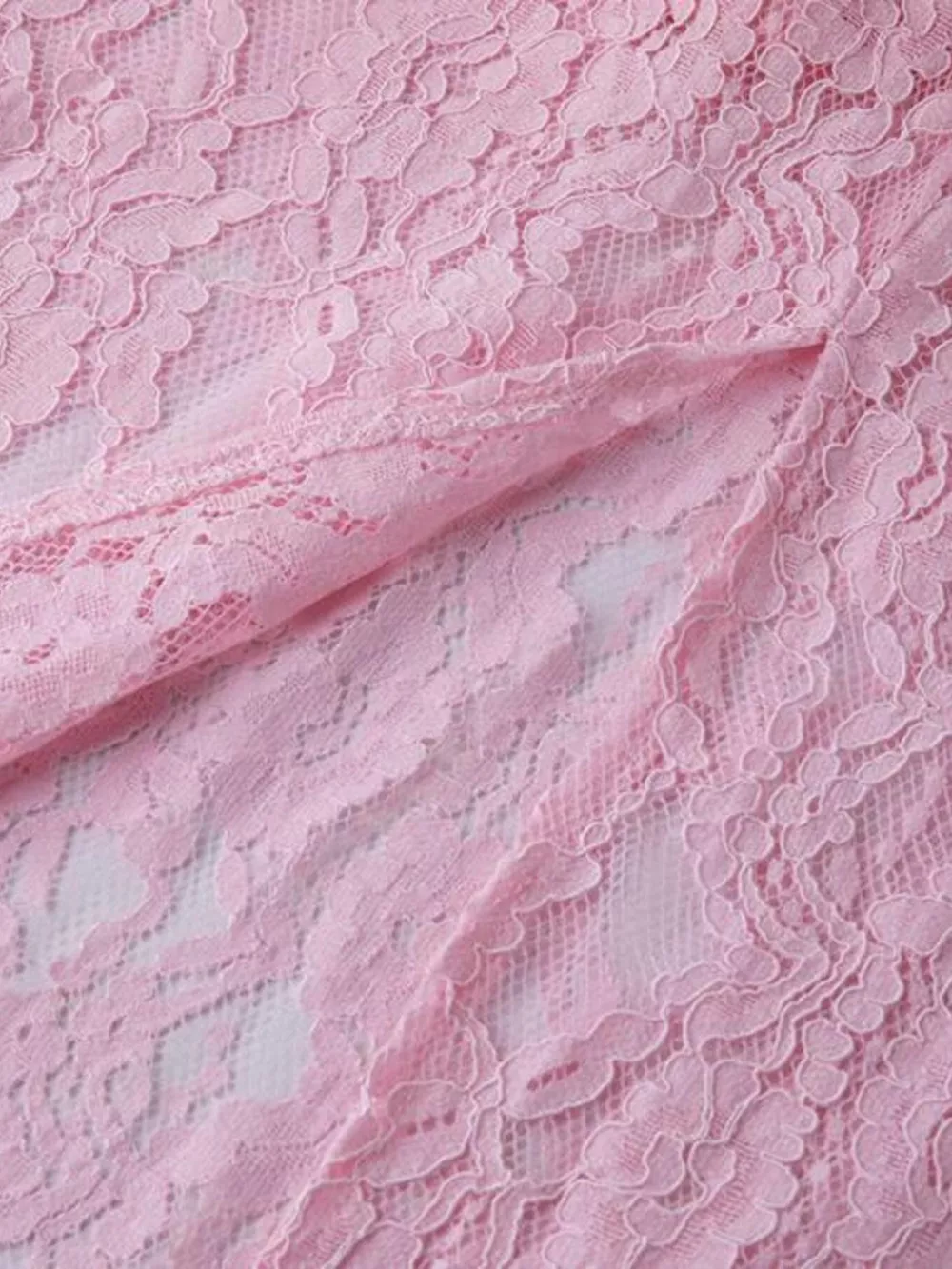 Lace Long Sleeve Midi Dress, image 12