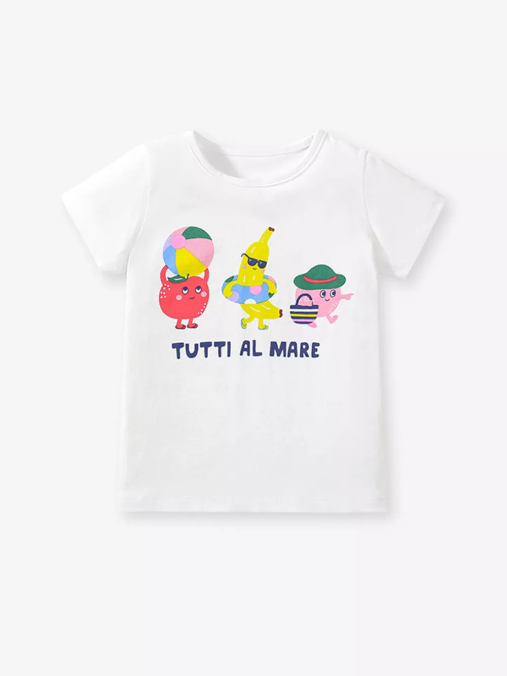 Children's Cute Cartoon Graphic Short Sleeve T-Shirt, image 2