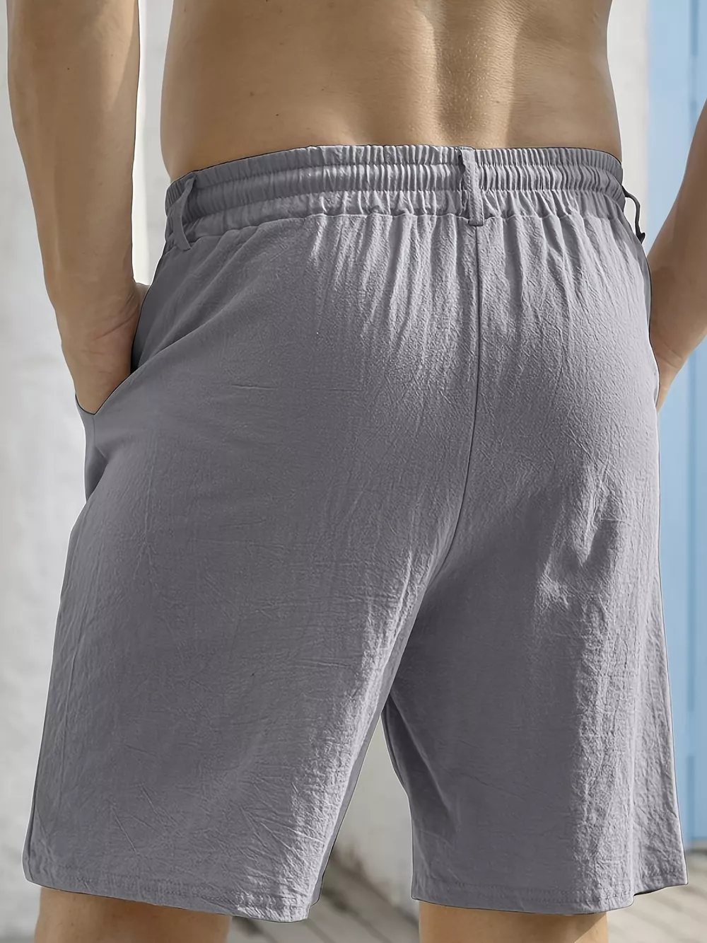 Men' Full Size Lightweight Drawstring Shorts Plus Size, image 7