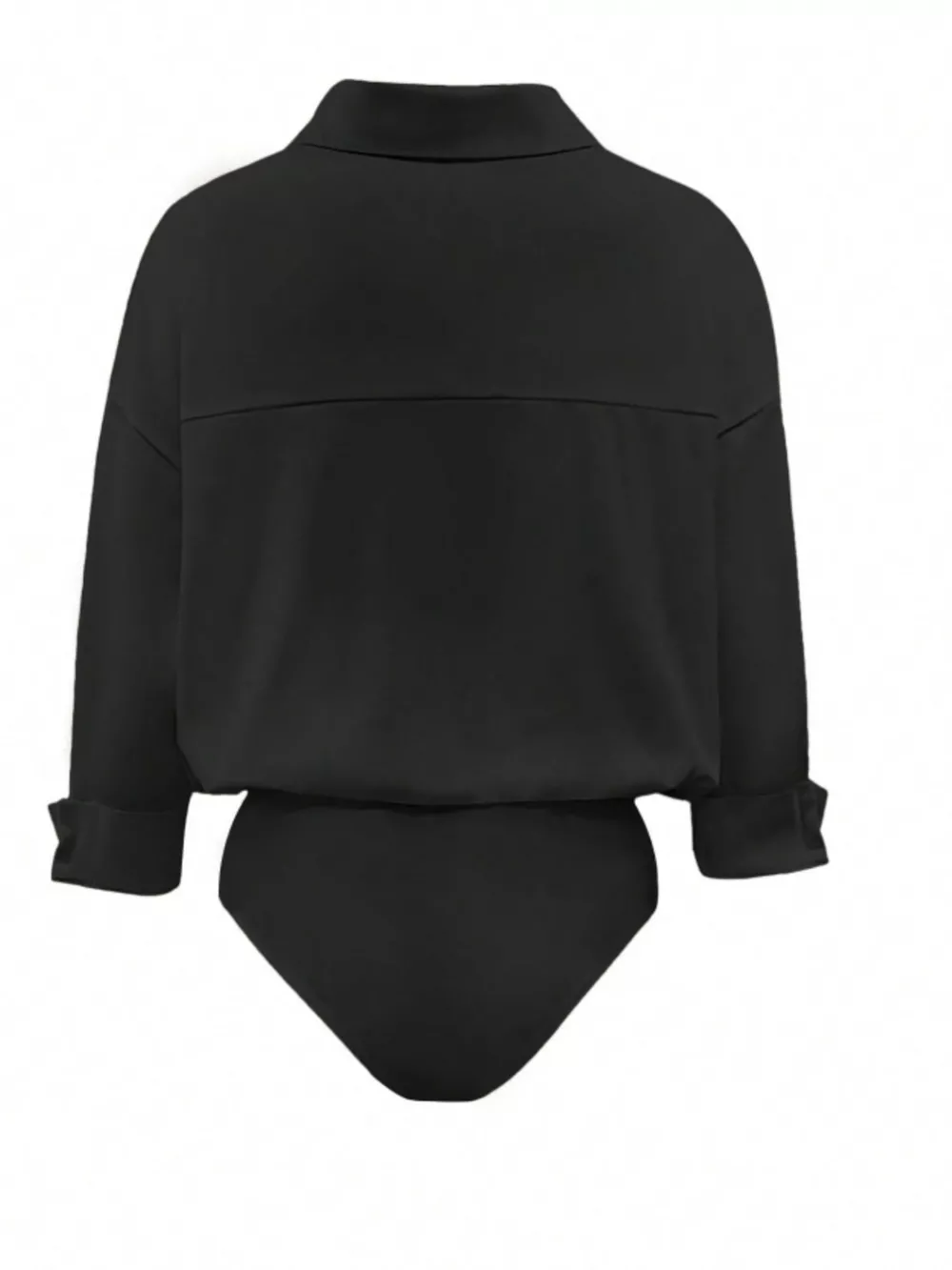 Button-Down Long Sleeve Bodysuit, image 5