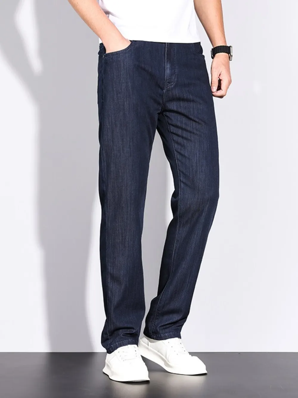 Men's Wash Slim Fit Jeans, image 3