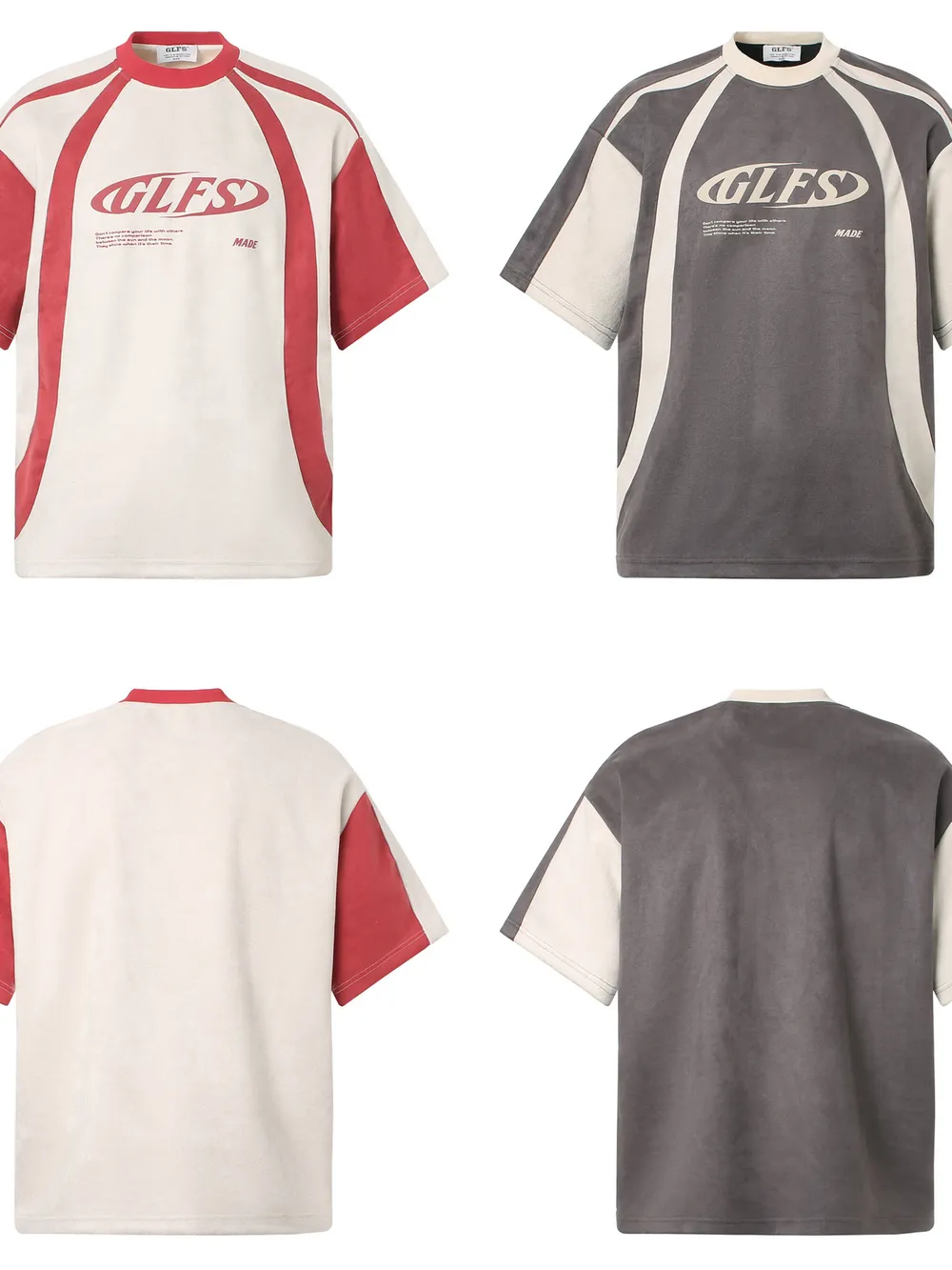 Men's Contrast Raglan Short Sleeve T-Shirt, image 2