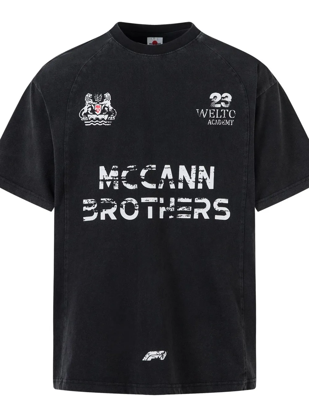 Men's Letter Graphic Round Neck Short Sleeve T-Shirt