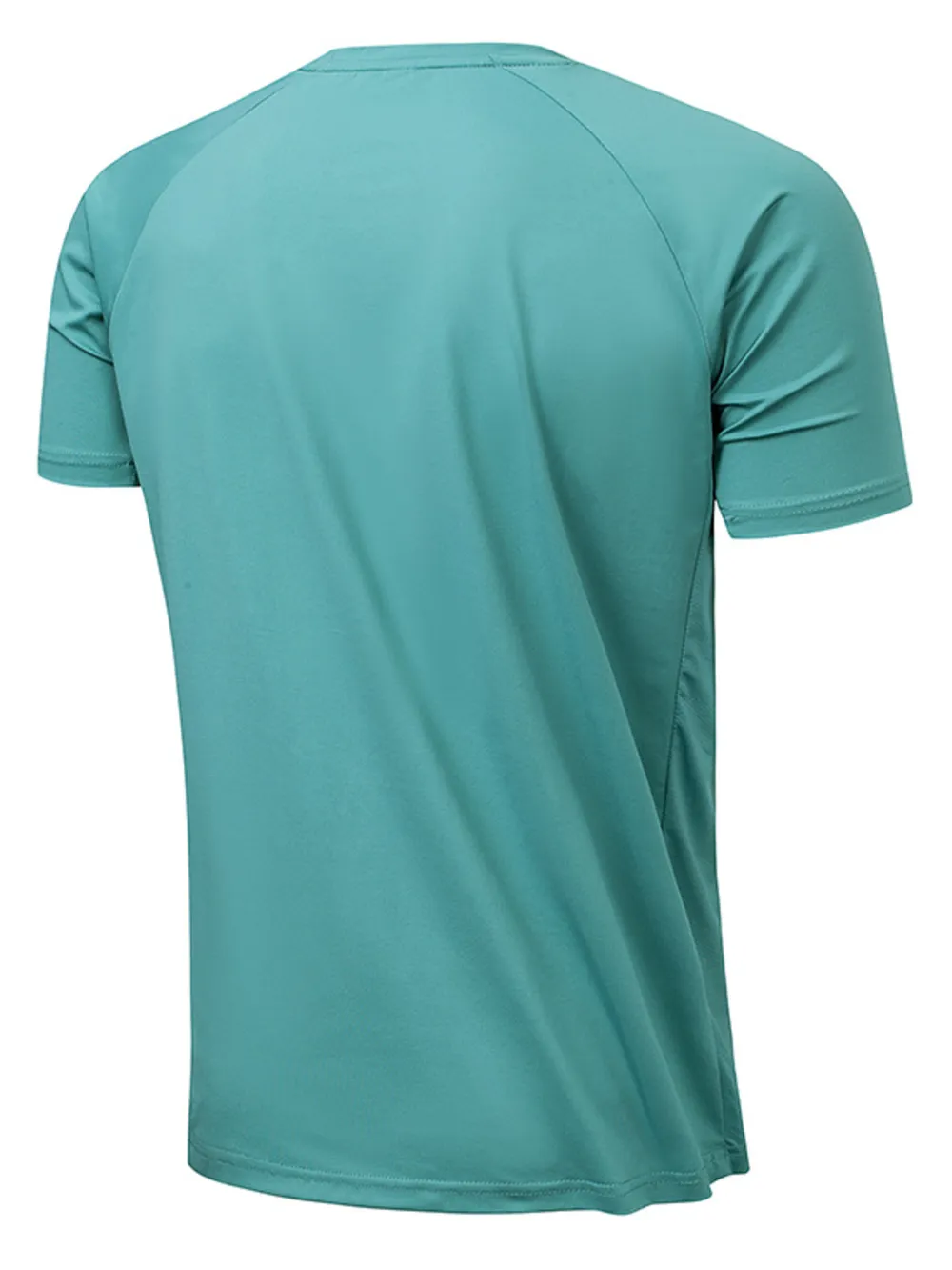 Men's Plus Size Round Neck Short Sleeve T-Shirt, image 4